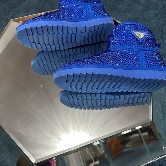 Cape Robbin Blue Rhinestone Boots 11 never worn - Picture 5 of 7